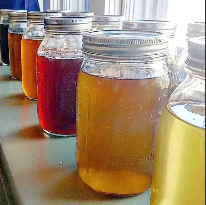 Tea tonic jars