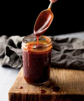 elderberry syrup barbeque sauce recipe - elderberry BBQ, made with organic local elderberry syrup