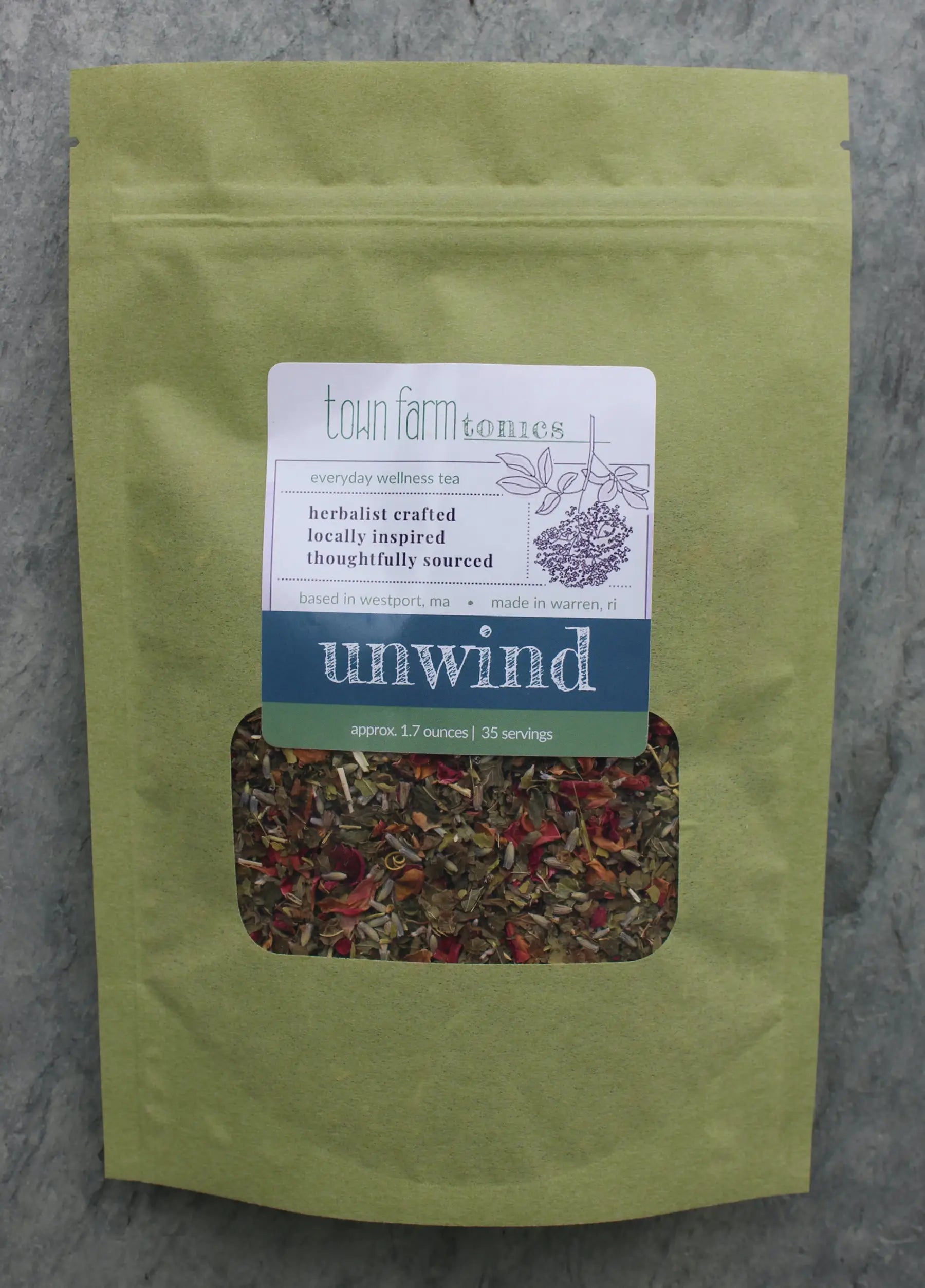 Unwind product in packaging