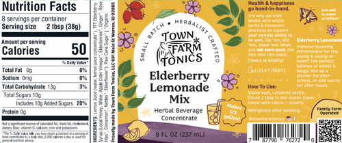 Elderberry Lemonade Mix