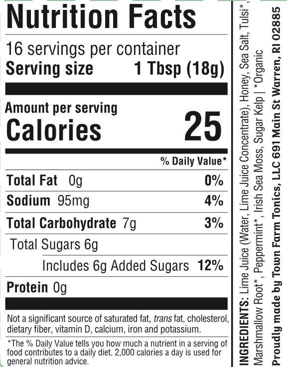 Tulsi Lime Herbal Electrolyte Mix