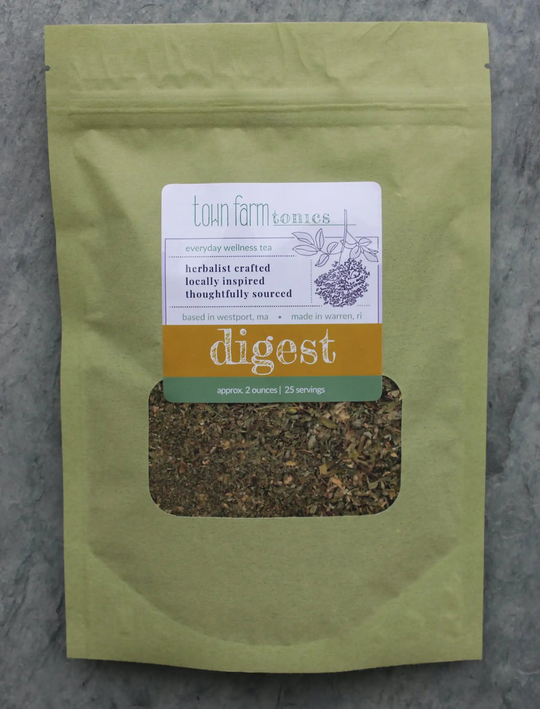 Herb digest package