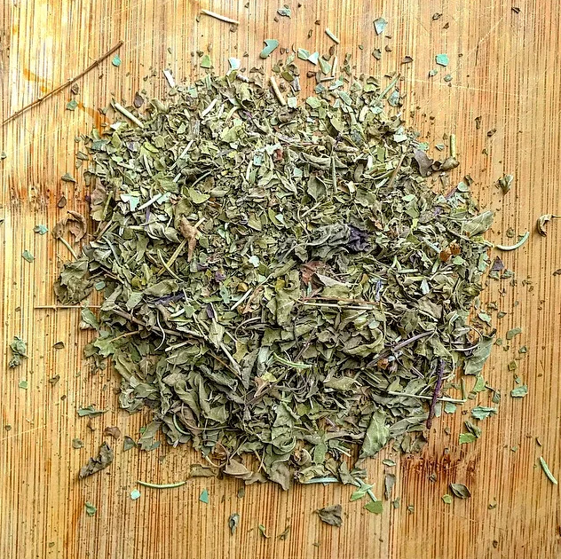 Revive - loose leaf herbal made of yerba mate, tulsi (holy basil), ginkgo, and rosemary tea