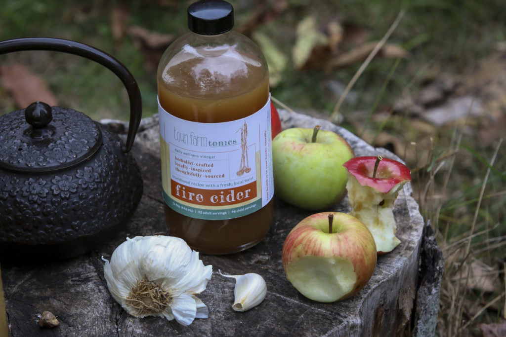 Fire Cider and herbs
